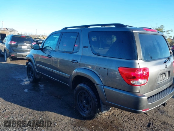 2006 Toyota Sequoia SR5 with VIN 5TDBT44A96S272708, listed as a IAAI auction lot 41848457 with 165,207 mi miles and . Bid and sale history available at DreamBid. Image 3.