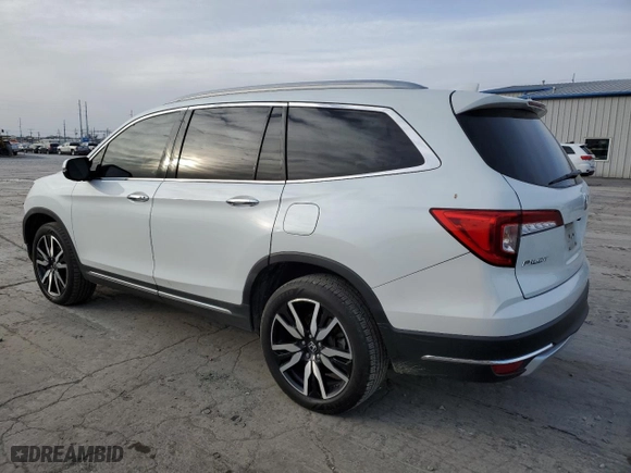 2021 Honda Pilot Elite with VIN 5FNYF6H07MB090666, listed as a Copart auction lot 41836945 with 80,648 mi miles and Salvage Title. Bid and sale history available at carsss.com. Image 2.