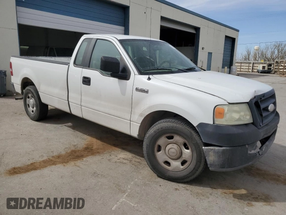 2007 Ford F-150 XL with VIN 1FTPF12V87NA17492, listed as a Copart auction lot 50325105 with 398,205 mi miles and Salvage Title. Bid and sale history available at carsss.com. Image 4.
