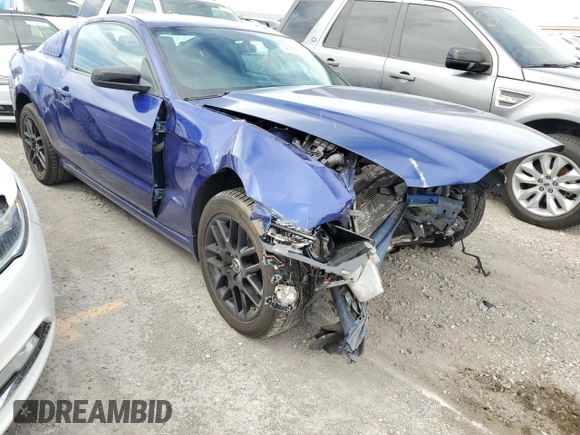 2014 Ford Mustang V6 with VIN 1ZVBP8AM1E5285089, listed as a Copart auction lot 48052615 with Not Provided miles and Salvage Title. Bid and sale history available at carsss.com. Image 4.