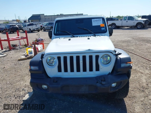 2021 Jeep Wrangler Unlimited Willys with VIN 1C4HJXDN7MW535893, listed as a IAAI auction lot 41984525 with 61,945 mi miles and . Bid and sale history available at DreamBid. Image 13.