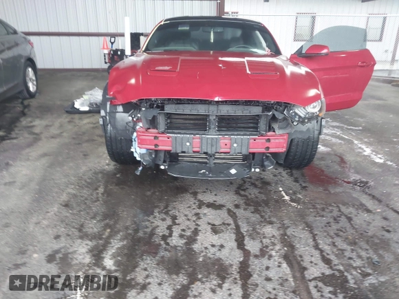2020 Ford Mustang EcoBoost with VIN 1FA6P8TH9L5181750, listed as a IAAI auction lot 41942045 with 95,844 mi miles. Bid and sale history available at carsss.com. Image 6.