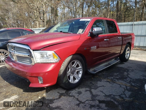 2014 Ram 1500 Longhorn with VIN 1C6RR7PM9ES438727, listed as a Copart auction lot 88240215 with 125,067 mi miles and Clean title. Bid and sale history available at DreamBid. Image 1.
