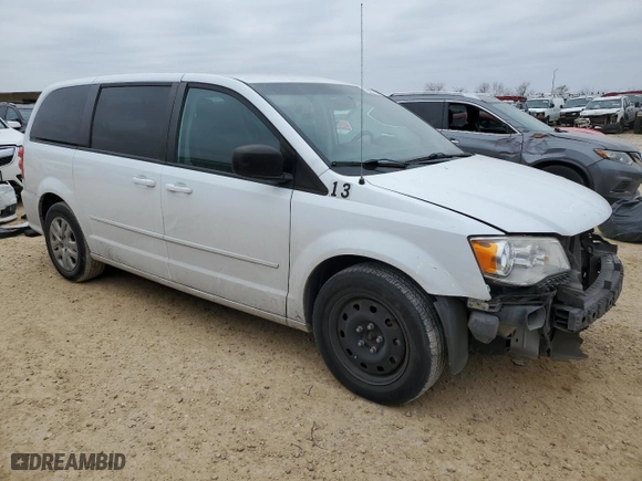 2017 Dodge Grand Caravan SE with VIN 2C4RDGBG6HR749420, listed as a Copart auction lot 45907105 with 134,504 mi miles and Salvage Title. Bid and sale history available at carsss.com. Image 4.