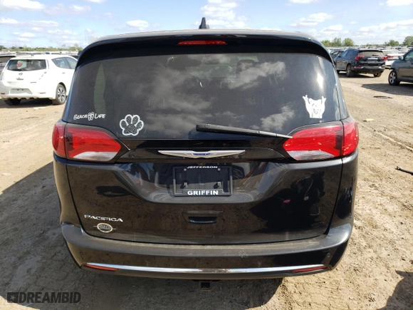 2020 Chrysler Pacifica Touring with VIN 2C4RC1FGXLR158350, listed as a Copart auction lot 73168814 with 0 mi miles and Salvage Title. Bid and sale history available at carsss.com. Image 6.