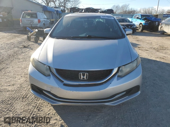 2015 Honda Civic EX with VIN 19XFB2F85FE098178, listed as a Copart auction lot 42616865 with 184,857 mi miles and Salvage Title. Bid and sale history available at carsss.com. Image 5.