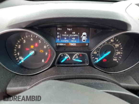 2018 Ford Escape S with VIN 1FMCU0F70JUA94439, listed as a Copart auction lot 62675905 with 211,864 mi miles and Salvage title. Bid and sale history available at DreamBid. Image 9.
