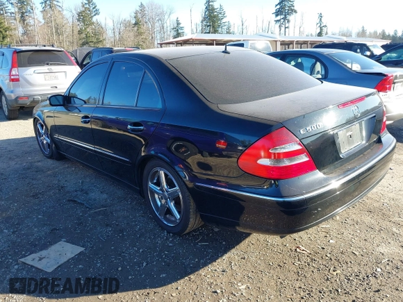 2003 Mercedes-Benz E 500 with VIN WDBUF70J53A095301, listed as a IAAI auction lot 41562876 with 184,517 mi miles and . Bid and sale history available at DreamBid. Image 3.