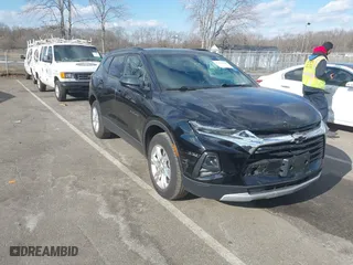 2019 Chevrolet Blazer with VIN 3GNKBBRA8KS684552, listed as a IAAI auction lot 41453303 with 56,856 mi miles. Bid and sale history available at carsss.com. Image 1.