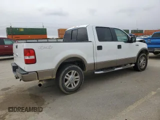 2006 Ford F-150 XLT with VIN 1FTPW14506KE04373, listed as a Copart auction lot 49328575 with 199,949 mi miles and Salvage Title. Bid and sale history available at carsss.com. Image 3.