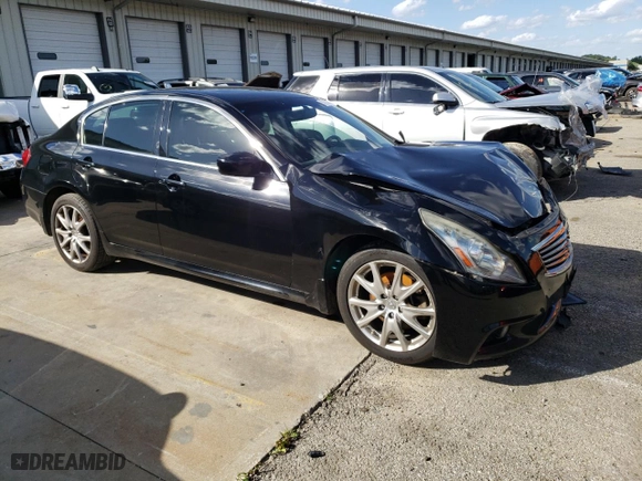 2011 Infiniti G37 Sedan x with VIN JN1CV6AR6BM353209, listed as a Copart auction lot 57081174 with 136,988 mi miles and Salvage Title. Bid and sale history available at carsss.com. Image 4.