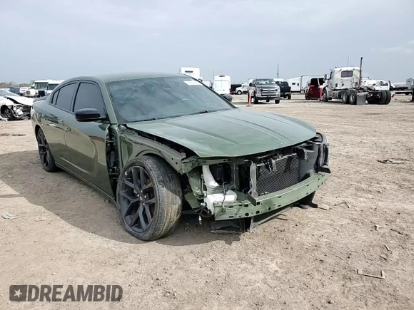 2022 Dodge Charger SXT with VIN 2C3CDXBG8NH192926, listed as a Copart auction lot 48244585 with 39,468 mi miles and Salvage Title. Bid and sale history available at DreamBid. Image 11.