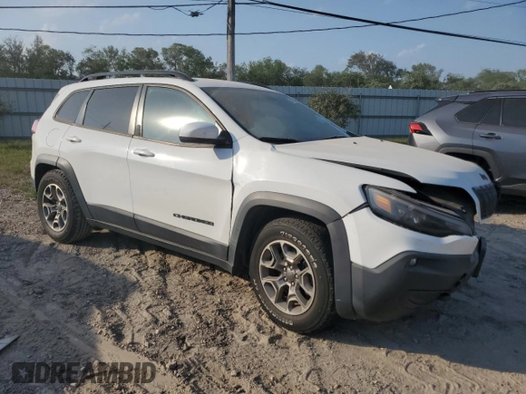 2020 Jeep Cherokee Latitude with VIN 1C4PJMCX9LD578137, listed as a Copart auction lot 71762364 with 59,900 mi miles and Salvage Title. Bid and sale history available at carsss.com. Image 4.