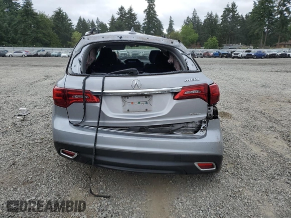 2016 Acura MDX Technology z VIN 5FRYD4H40GB013895, wystawiony jako Copart lot #60727625 z przebiegiem 190 094 mil mil oraz Szkoda całkowita • Salvage title. Historia ofert i sprzedaży dostępna na DreamBid. Obrazek 6.