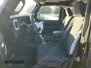 2024 Jeep Wrangler Sport S with VIN 1C4PJXAN3RW366785, listed as a Copart auction lot 87094754 with 3,109 mi miles and Salvage title. Bid and sale history available at DreamBid. Image 7.