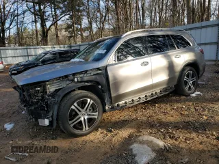 2022 Mercedes-Benz GLS with VIN 4JGFF5KE3NA680892, listed as a Copart auction lot 87871105 with 68,932 mi miles and Salvage Title. Bid and sale history available at carsss.com. Image 1.