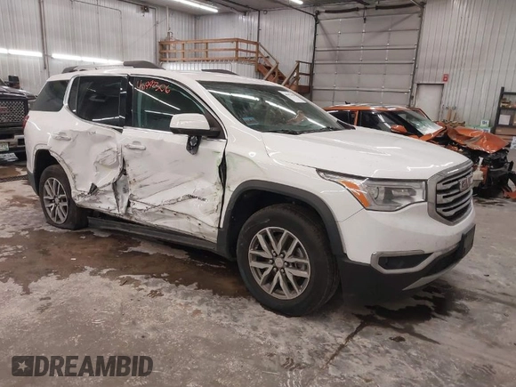 2017 GMC Acadia SLE with VIN 1GKKNSLS9HZ275154, listed as a IAAI auction lot 40992306 with 171,441 mi miles. Bid and sale history available at carsss.com. Image 1.