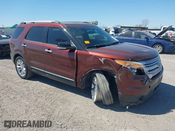 2015 Ford Explorer XLT with VIN 1FM5K7D88FGA76795, listed as a IAAI auction lot 41790439 with 143,273 mi miles and . Bid and sale history available at DreamBid. Image 1.