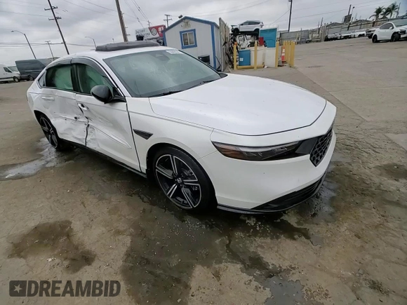 2023 Honda Accord Sport with VIN 1HGCY2F52PA058802, listed as a Copart auction lot 55868395 with 18,218 mi miles and Salvage title. Bid and sale history available at DreamBid. Image 13.