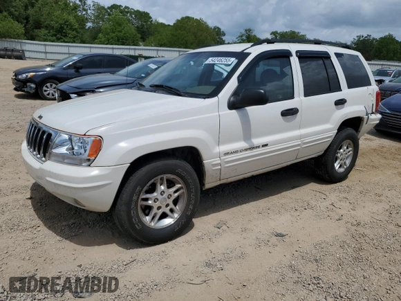 2002 Jeep Grand Cherokee Laredo z VIN 1J4GX48SX2C292081, wystawiony jako Copart lot #54246255 z przebiegiem 167 082 mil mil oraz Szkoda całkowita • Salvage title. Historia ofert i sprzedaży dostępna na DreamBid. Obrazek 1.