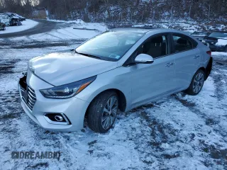 2019 Hyundai Accent Limited with VIN 3KPC34A34KE058899, listed as a Copart auction lot 86019664 with 64,079 mi miles and Salvage Title. Bid and sale history available at carsss.com. Image 1.