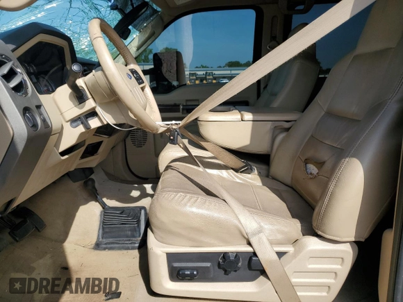 2008 Ford F-250 XL with VIN 1FTSW21R68EA06383, listed as a Copart auction lot 54917015 with 195,462 mi miles and Salvage title. Bid and sale history available at DreamBid. Image 7.