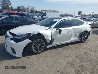 2022 Lexus LS with VIN JTHD51FF2N5016326, listed as a IAAI auction lot 41570024 with 20,403 mi miles. Bid and sale history available at carsss.com. Image 14.
