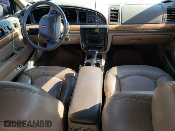 1998 Lincoln Continental with VIN 1LNFM97V8WY707809, listed as a Copart auction lot 70842654 with 175,066 mi miles and Salvage Title. Bid and sale history available at carsss.com. Image 8.