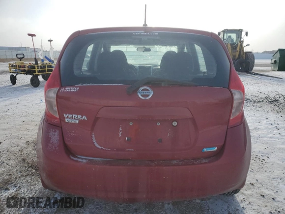 2014 Nissan Note S with VIN 3N1CE2CP7EL380339, listed as a Copart auction lot 89315715 with 137,578 mi miles and Clean Title. Bid and sale history available at DreamBid. Image 6.
