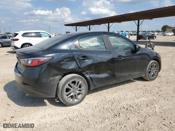 2019 Toyota Yaris Sedan L with VIN 3MYDLBYVXKY521550, listed as a Copart auction lot 61929254 with 47,974 mi miles and Salvage Title. Bid and sale history available at carsss.com. Image 3.
