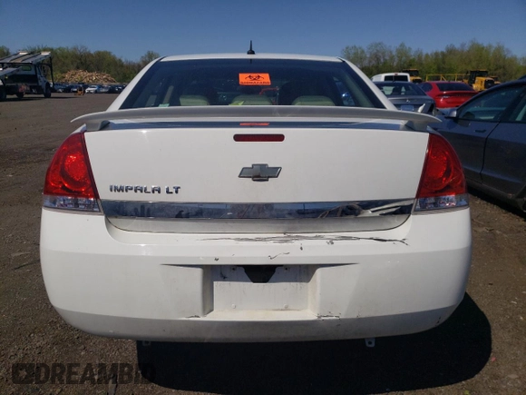 2010 Chevrolet Impala LT with VIN 2G1WB5EN4A1187912, listed as a Copart auction lot 54851045 with 126,234 mi miles and Salvage Title. Bid and sale history available at DreamBid. Image 6.