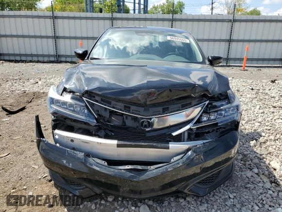 2018 Acura ILX Premium with VIN 19UDE2F72JA008455, listed as a Copart auction lot 56945665 with Not provided miles and Salvage title. Bid and sale history available at DreamBid. Image 5.