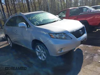 2010 Lexus RX 350 with VIN 2T2BK1BA1AC061598, listed as a IAAI auction lot 42018580 with 200,982 mi miles. Bid and sale history available at carsss.com. Image 1.