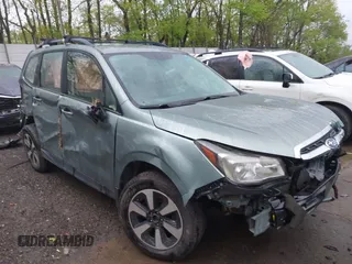 2017 Subaru Forester z VIN JF2SJABC4HH452602, wystawiony jako IAAI lot #42197639 z przebiegiem 141 385 mil mil oraz . Historia ofert i sprzedaży dostępna na DreamBid. Obrazek 1.