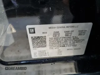 2020 Cadillac XT4 FWD Premium Luxury with VIN 1GYFZCR48LF037512, listed as a Copart auction lot 69783252 with 42,165 mi miles. Bid and sale history available at carsss.com. Image 13.