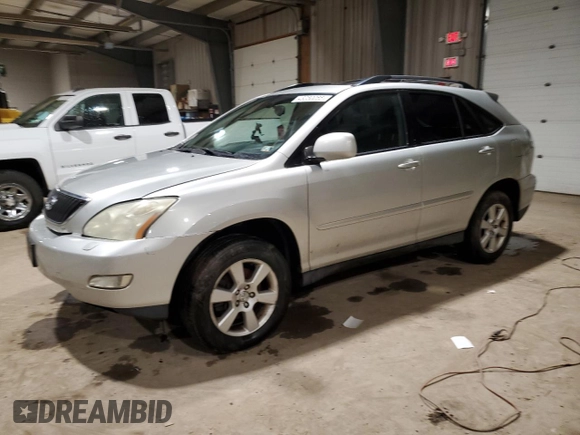 2004 Lexus RX 330 with VIN JTJHA31U640039049, listed as a Copart auction lot 45350055 with 259,602 mi miles and Clean Title. Bid and sale history available at carsss.com. Image 1.