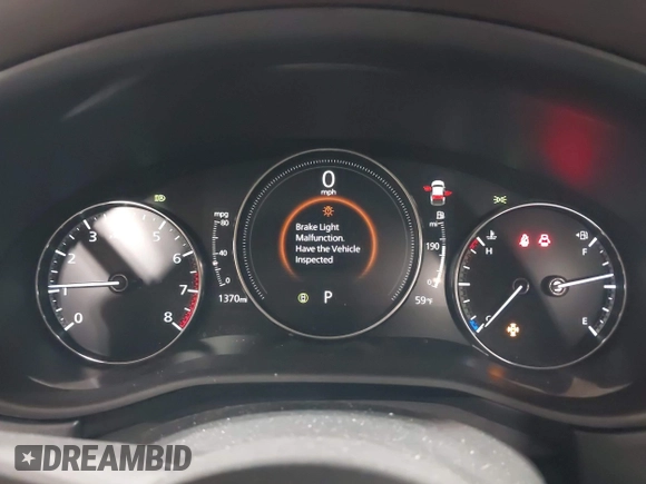 2025 Mazda CX-30 S Premium with VIN 3MVDMBDM5SM788786, listed as a IAAI auction lot 42126428 with 1,370 mi miles and . Bid and sale history available at DreamBid. Image 7.