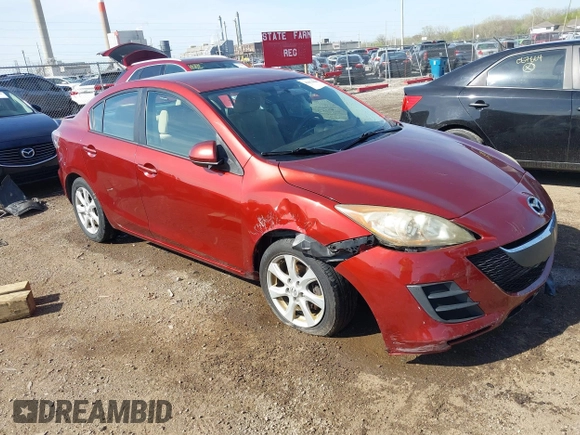 2010 Mazda 3 i Touring with VIN JM1BL1SF4A1152253, listed as a IAAI auction lot 42094840 with 183,112 mi miles and . Bid and sale history available at DreamBid. Image 1.