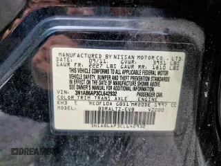 2012 Nissan Sentra SR with VIN 3N1AB6AP3CL642932, listed as a Copart auction lot 63324795 with 195,820 mi miles and Salvage title. Bid and sale history available at DreamBid. Image 13.