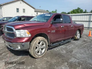 2017 Ram 1500 Big Horn with VIN 3C6RR7LT3HG594447, listed as a Copart auction lot 60024965 with 121,091 mi miles and Salvage title. Bid and sale history available at DreamBid. Image 1.