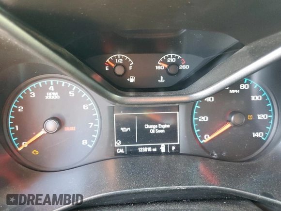 2019 Chevrolet Colorado 2WD Work Truck z VIN 1GCGSBEN2K1218432, wystawiony jako Copart lot #52178825 z przebiegiem 123 016 mil mil oraz Szkoda całkowita • Salvage title. Historia ofert i sprzedaży dostępna na DreamBid. Obrazek 9.