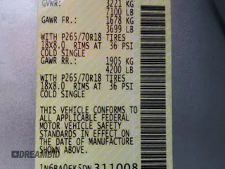 2013 Nissan Titan SV with VIN 1N6BA0EK5DN311008, listed as a Copart auction lot 70793714 with 131,464 mi miles and Non Repairable. Bid and sale history available at DreamBid. Image 13.