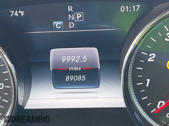 2019 Mercedes-Benz E-Class E 300 with VIN WDDZF4JB8KA566102, listed as a IAAI auction lot 41690183 with 89,085 mi miles. Bid and sale history available at carsss.com. Image 15.
