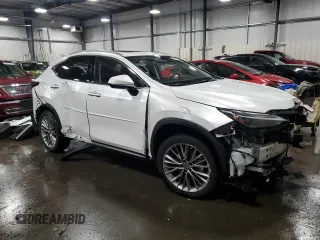 2023 Lexus NX with VIN JTJHGCEZ8P5004654, listed as a Copart auction lot 86502314 with 20,614 mi miles and Salvage Title. Bid and sale history available at carsss.com. Image 4.
