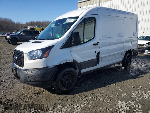2019 Ford Transit z VIN 1FTYR1CM9KKB23140, wystawiony jako Copart lot #43346595 z przebiegiem 64 759 mil mil oraz Szkoda całkowita • Salvage title. Historia ofert i sprzedaży dostępna na DreamBid. Obrazek 1.