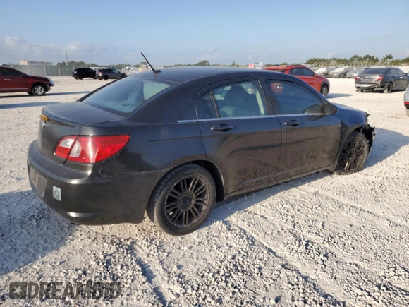 2007 Chrysler Sebring Touring with VIN 1C3LC56R37N568655, listed as a Copart auction lot 53829365 with 213,781 mi miles and Salvage Title. Bid and sale history available at DreamBid. Image 3.