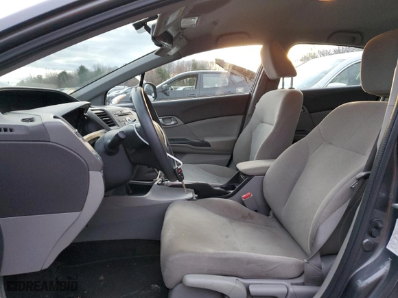 2012 Honda Civic Sdn LX with VIN 2HGFB2F59CH610631, listed as a Copart auction lot 85114294 with 133,281 mi miles and Clean Title. Bid and sale history available at carsss.com. Image 7.