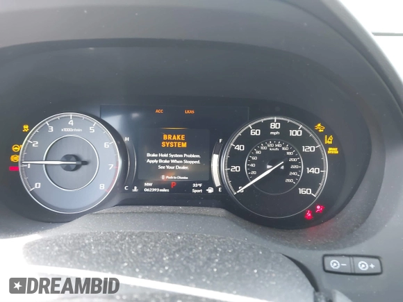 2020 Acura RDX Technology with VIN 5J8TC2H52LL033263, listed as a IAAI auction lot 41293471 with 62,393 mi miles and . Bid and sale history available at DreamBid. Image 7.