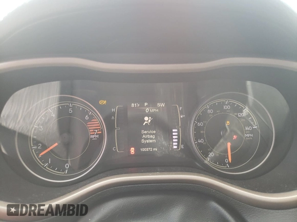 2017 Jeep Cherokee Altitude с VIN 1C4PJLAB1HW507866, выставлен на аукционе Copart как лот 76026094 с пробегом 100 372 миль миль и На запчасти • Non repairable. История ставок и продаж доступна на DreamBid. Изображение 9.