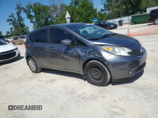 2016 Nissan Note S with VIN 3N1CE2CP6GL390976, listed as a Copart auction lot 51844795 with 92,680 mi miles and Salvage Title. Bid and sale history available at DreamBid. Image 4.